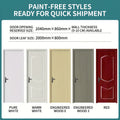 Paint-free door