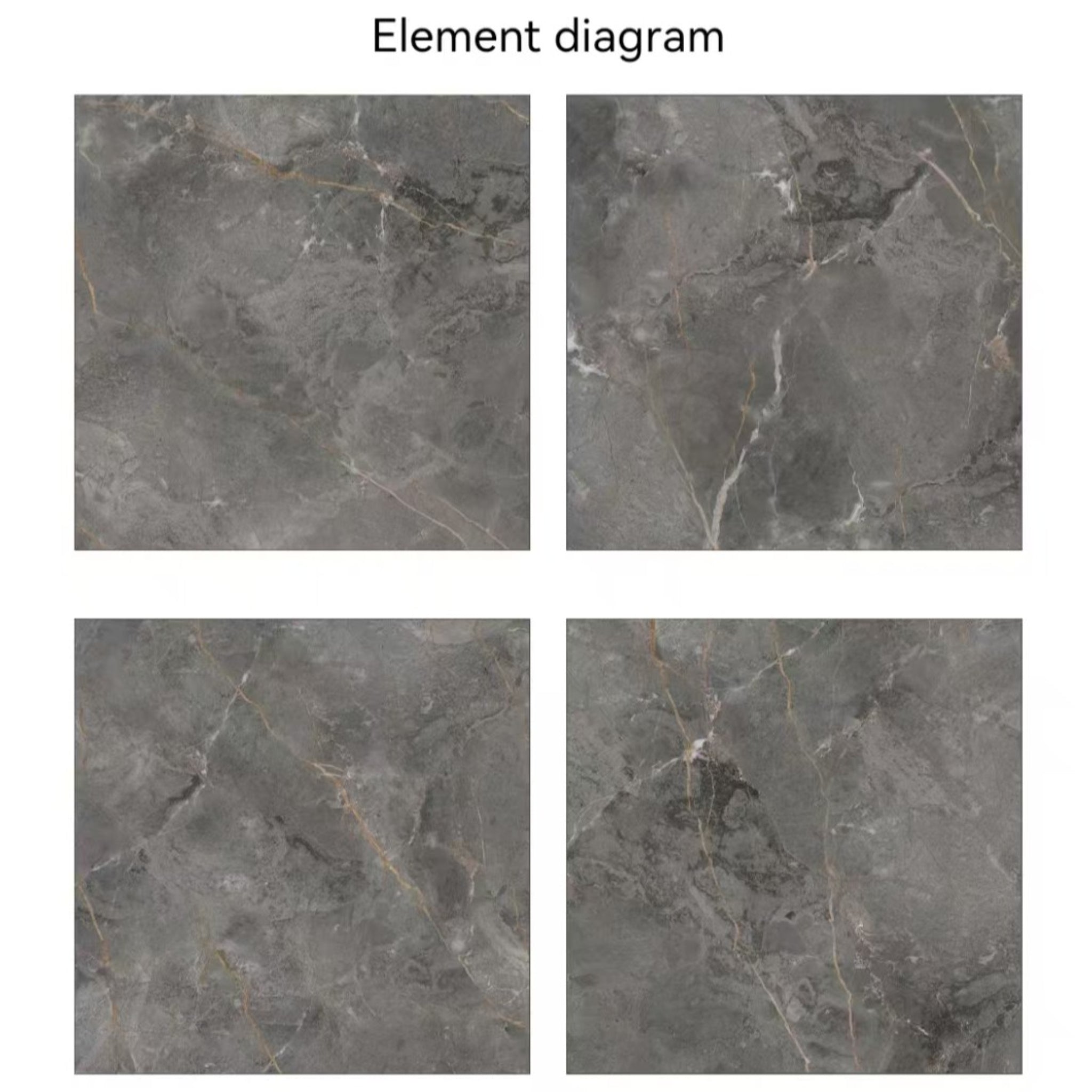 Anti-slip high-gloss marble tiles800*800