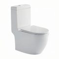 One-piece toilet