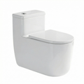 One-piece toilet