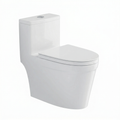 One-piece toilet